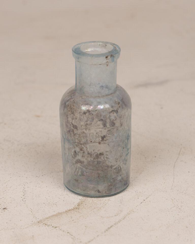 Small 'Joshua Gibson' Glass Bottle