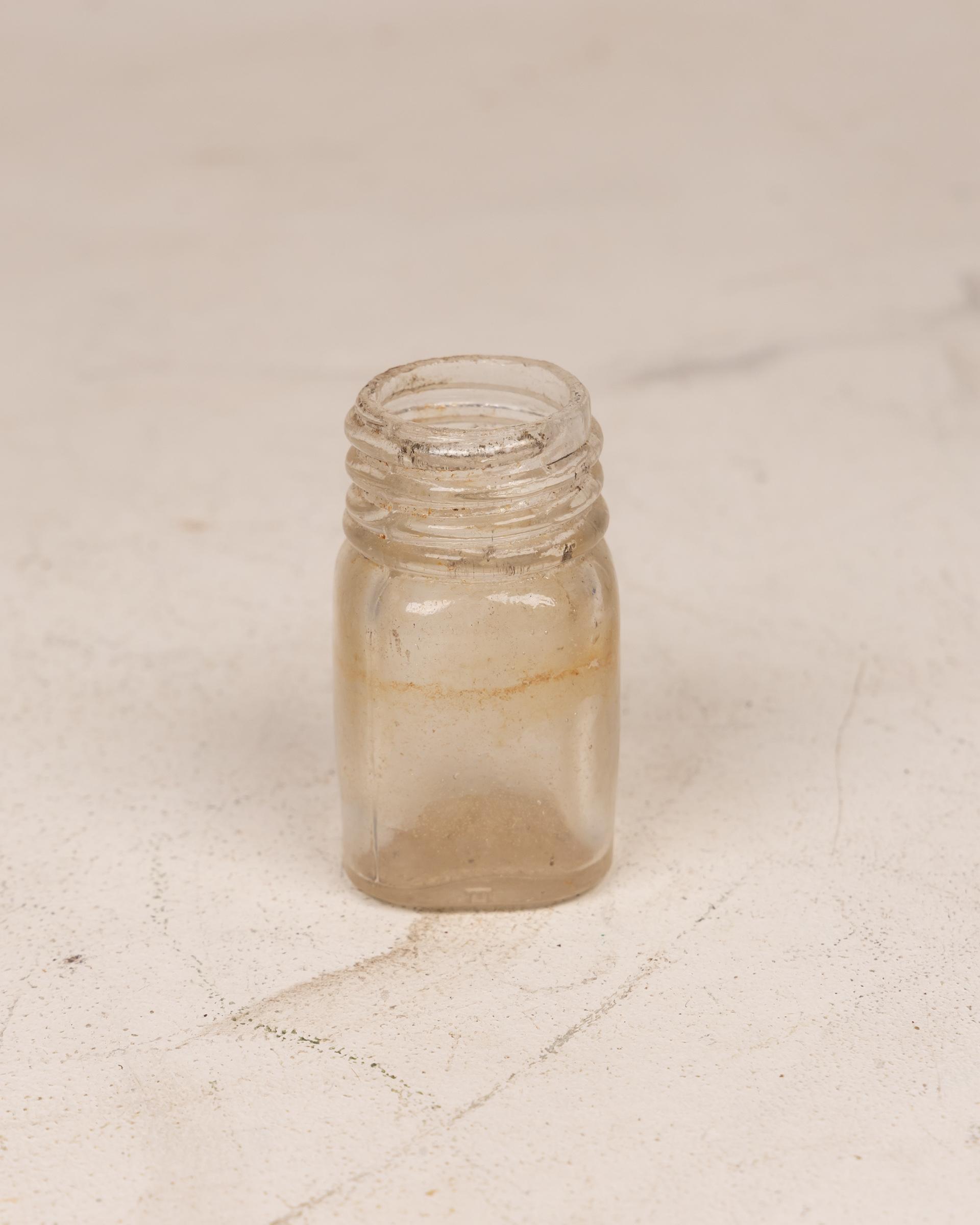 Vintage Small Glass Jar