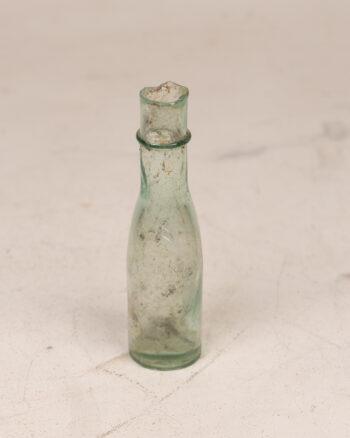Antique Pale Green Glass Bottle