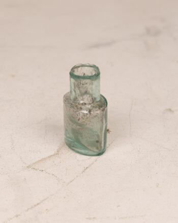 Vintage Clear Glass Ink Bottle