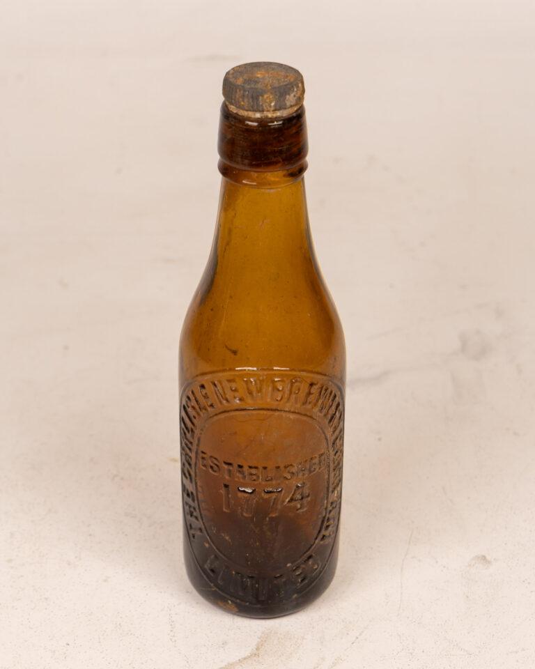 Vintage Carlisle Brewery Amber Bottle