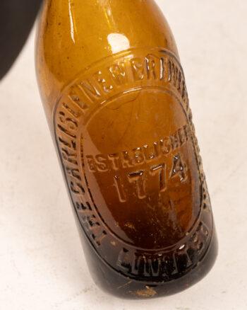 Vintage Carlisle Brewery Amber Bottle