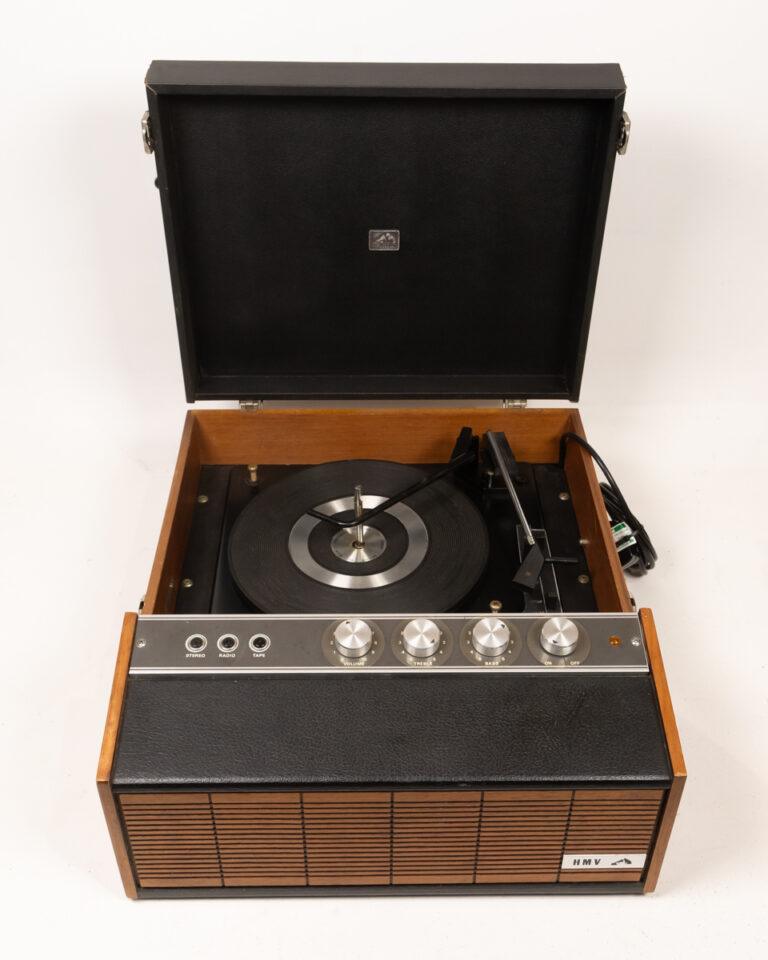 Vintage HMV Record Player - Untested