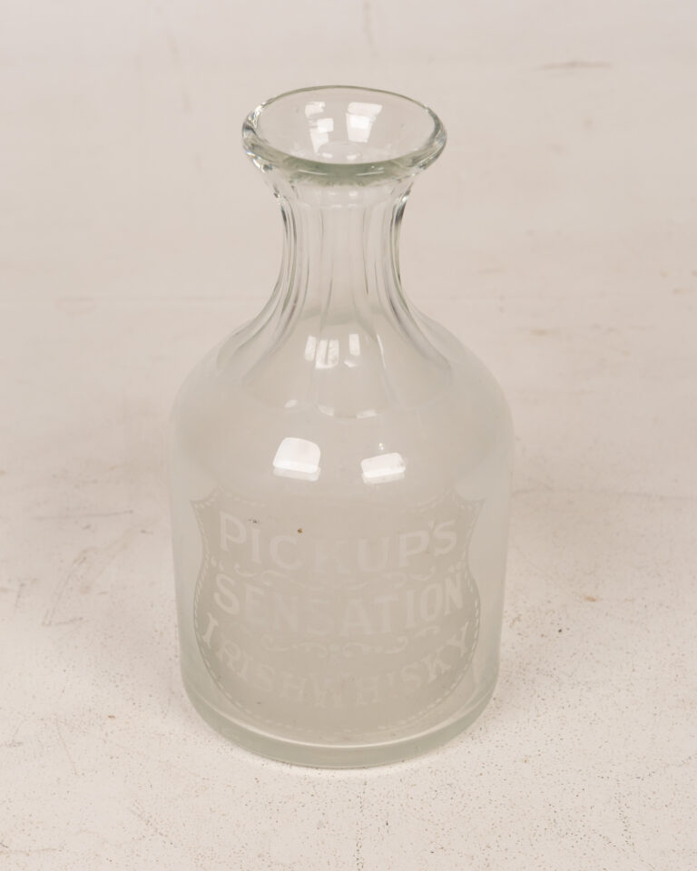 Pickup's Sensation Irish Whiskey Glass Decanter