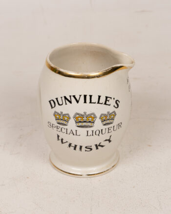 Dunville’s Belfast Whisky Round Jug
