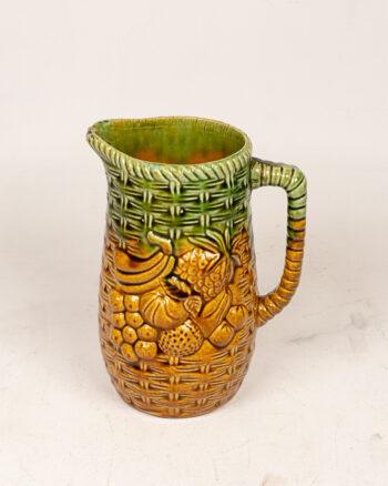 Vintage Ceramic Pitcher and Mug Set