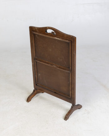 Vintage Wooden 2-Tier Dumbwaiter Server Stand