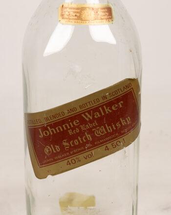 Oversized Johnnie Walker Red Label Whisky Bottle