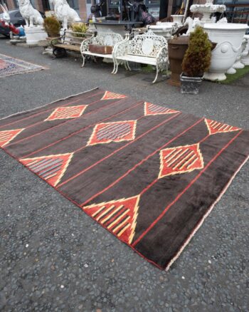 ST32 Afghan Zeigla Wool Rug – Handwoven Natural Dye