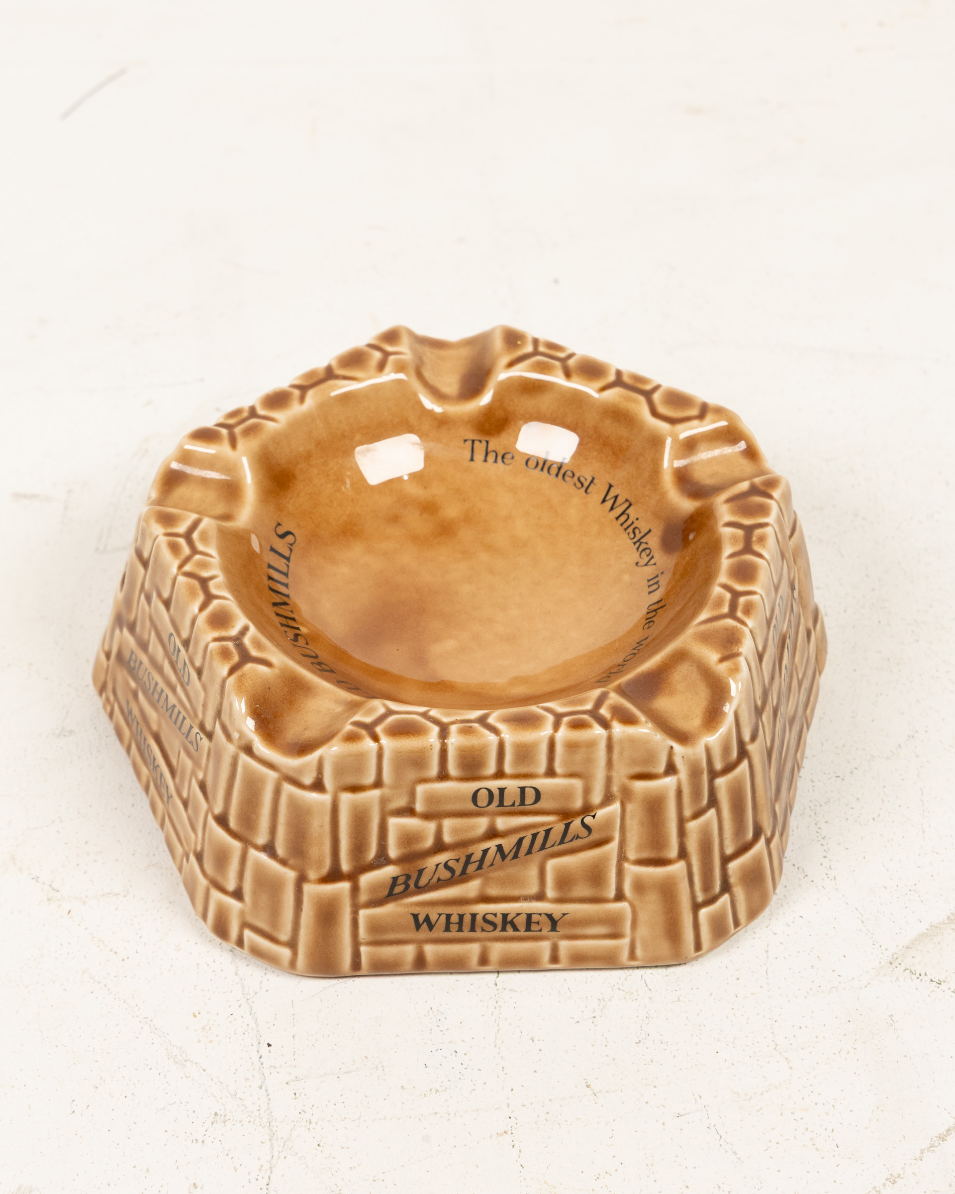 Old Bushmills Whiskey Ashtray