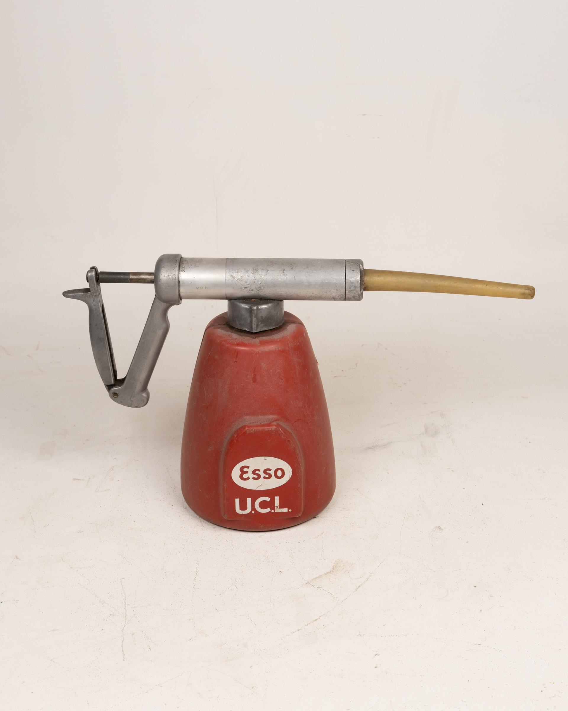 Vintage Westhill Esso UCL Oil Can Lubricator