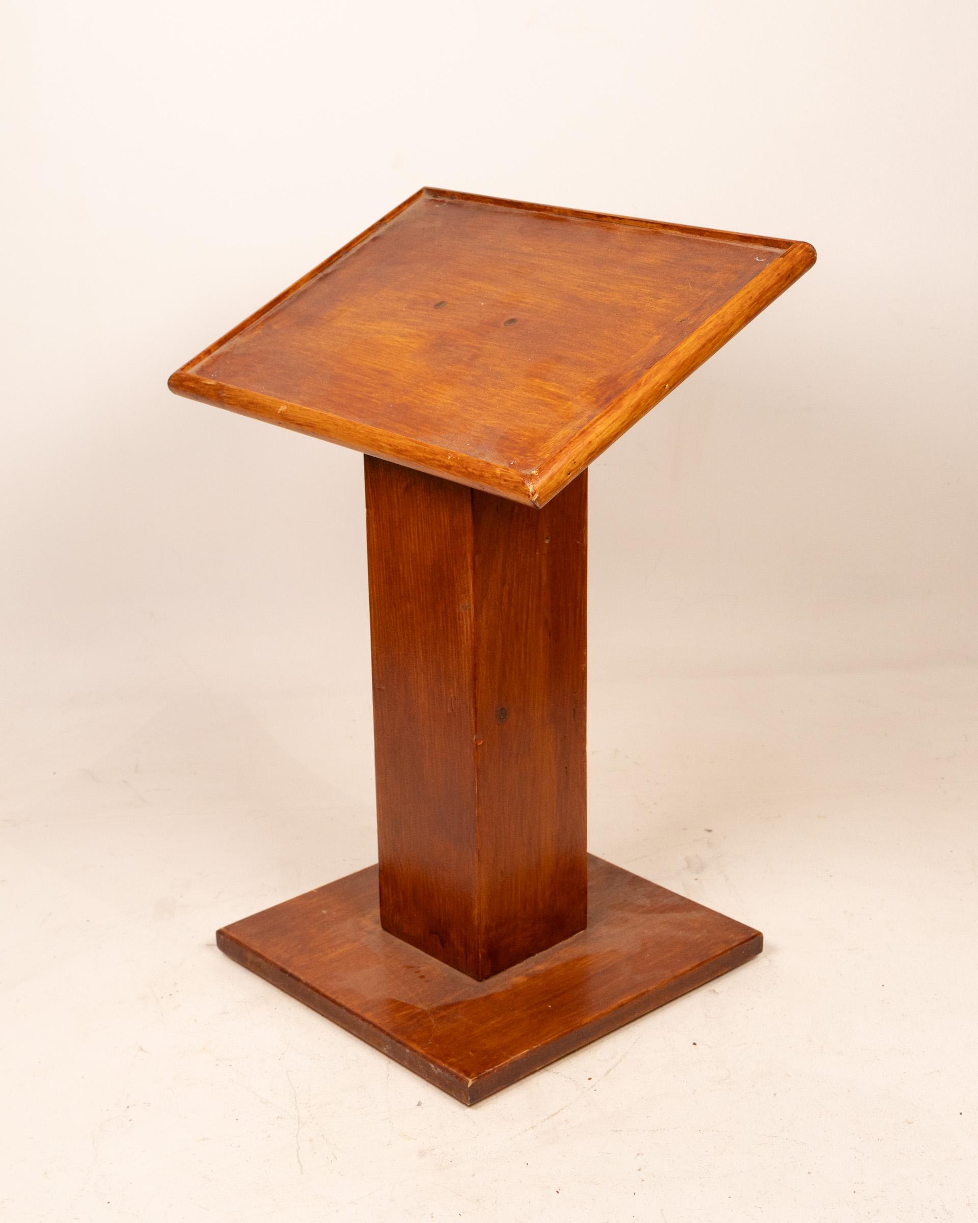 Small Wooden Lectern/Display Stand