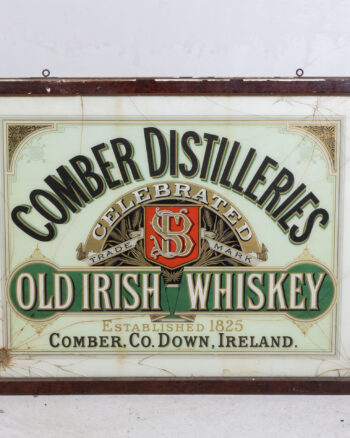 Vintage Comber Distilleries Irish Whiskey Framed Print