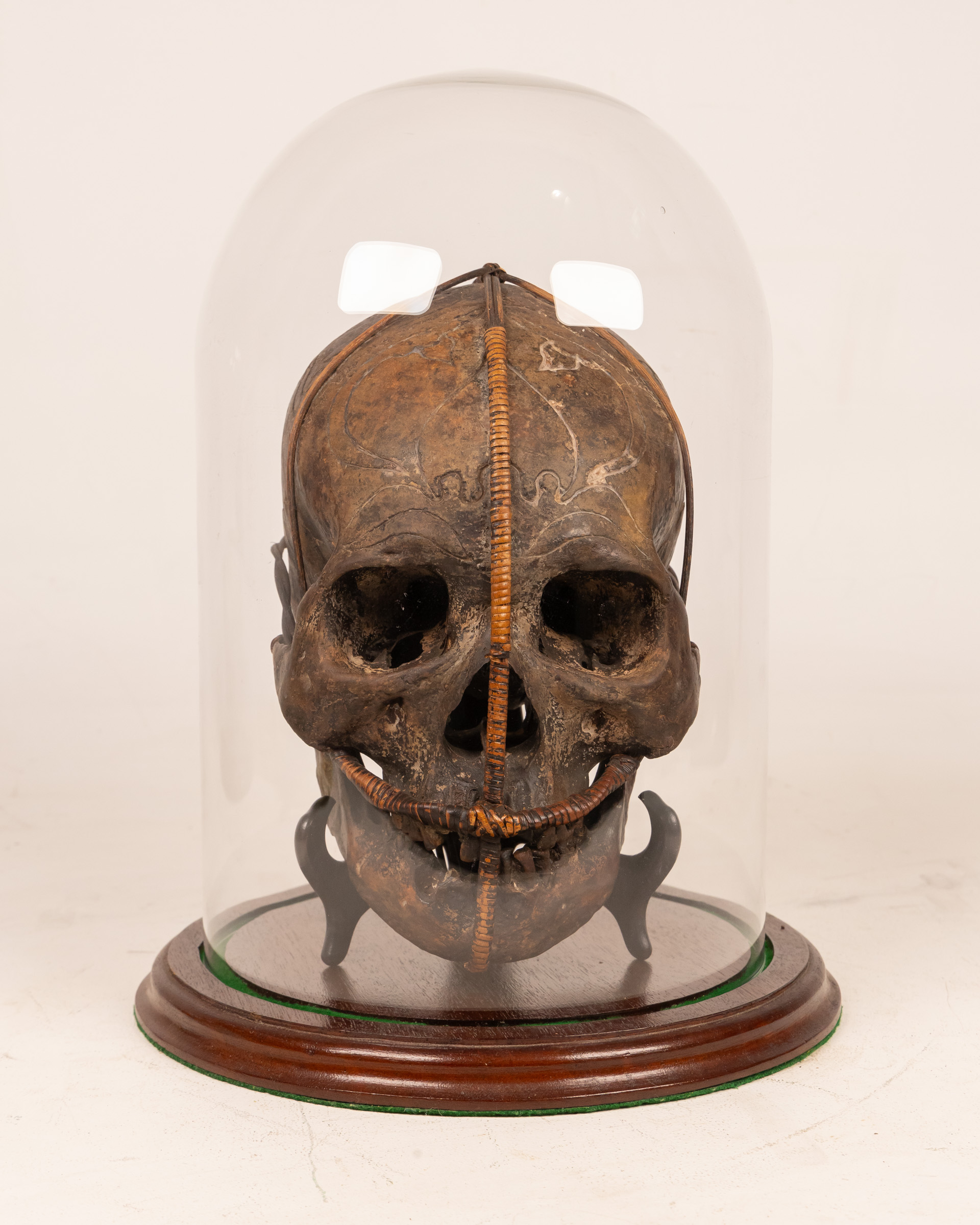 Antique Dayak Tribal Skull