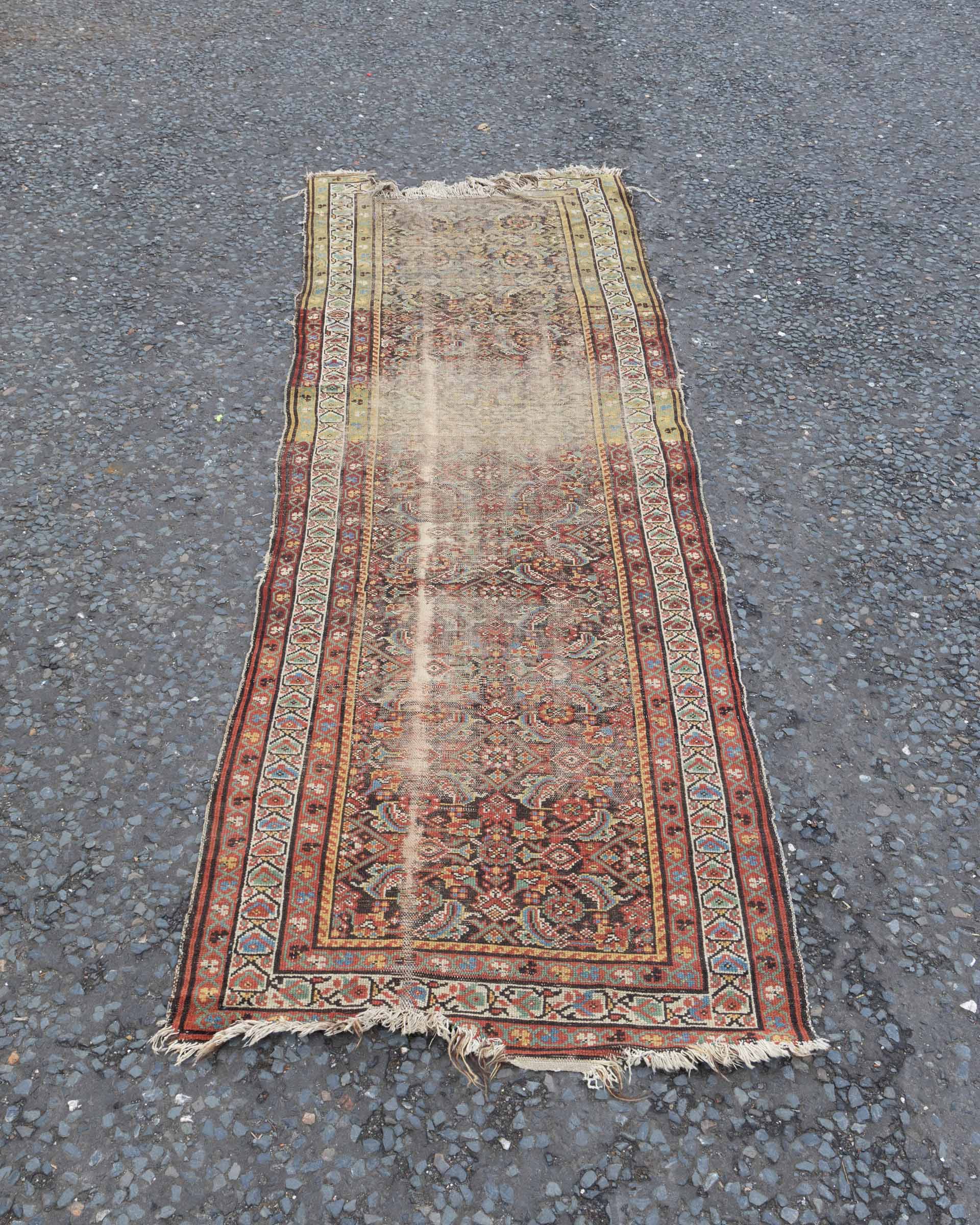 OTS501 Very Worn Persian Runner