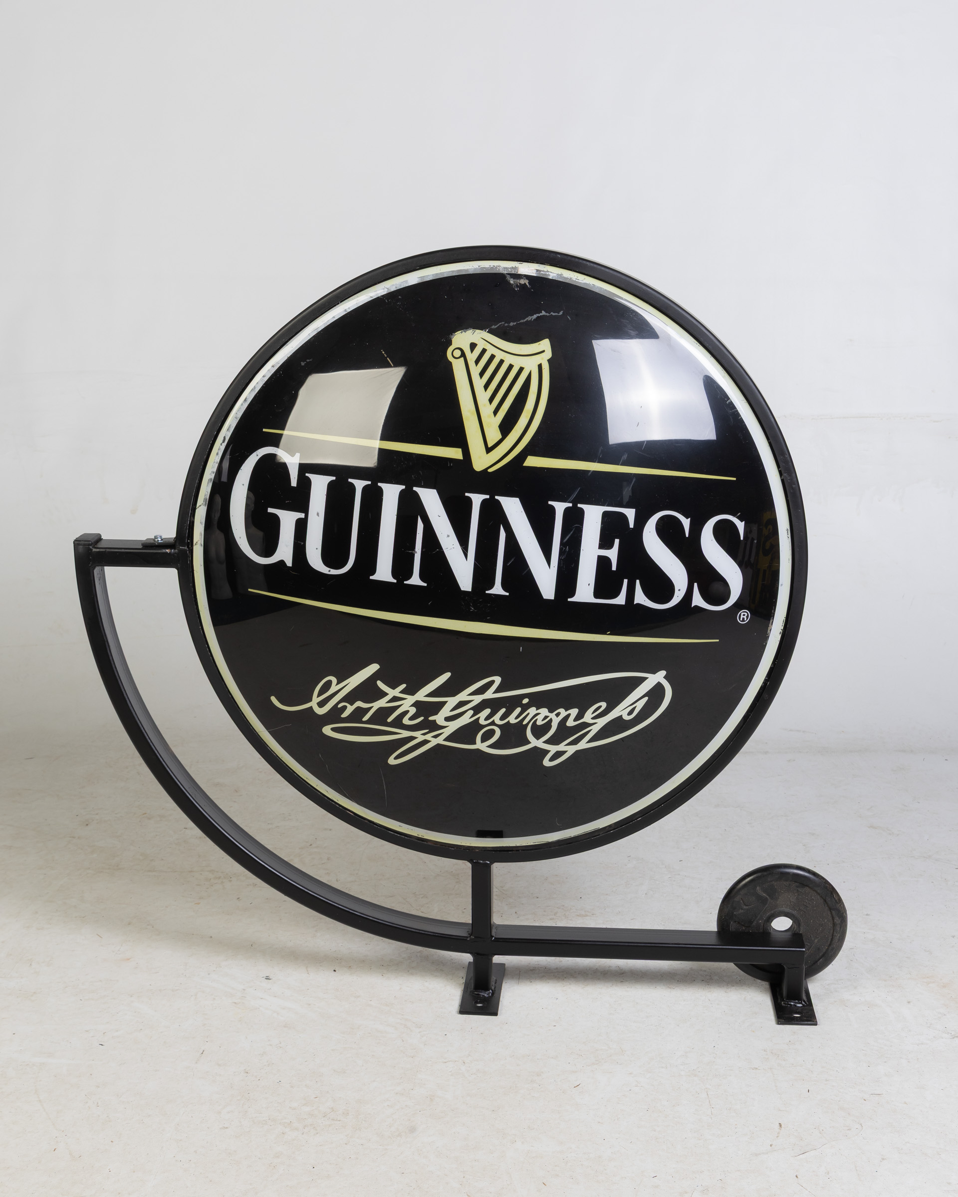 Fully Restored Wall-mounted Guinness Pub Sign