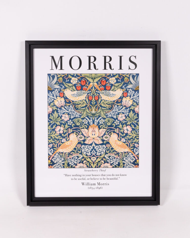 William Morris Framed Print - Strawberry Thief