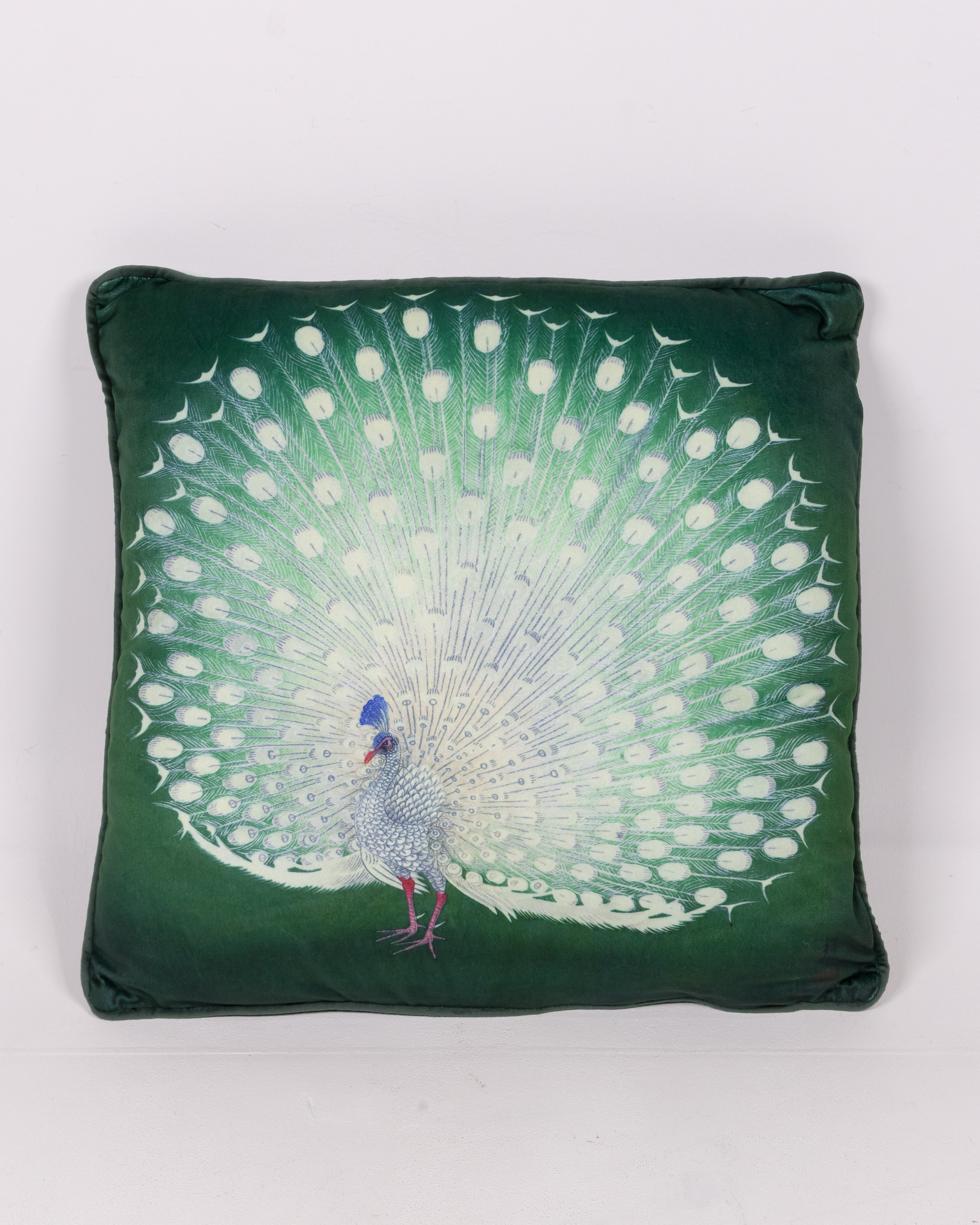 Ohara Koson ‘Peacock’ Cushion – 40cm x 40cm
