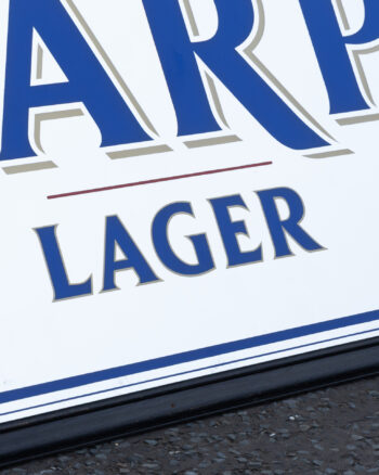 Harp Lager Bar Mirror