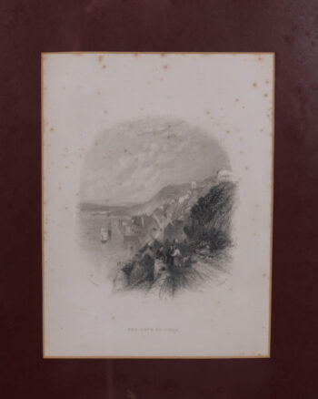 Framed “The Cove of Cork” Etching