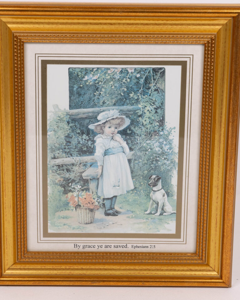 Framed "Ephesians 2:5" Print