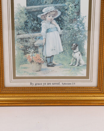 Framed “Ephesians 2:5” Print