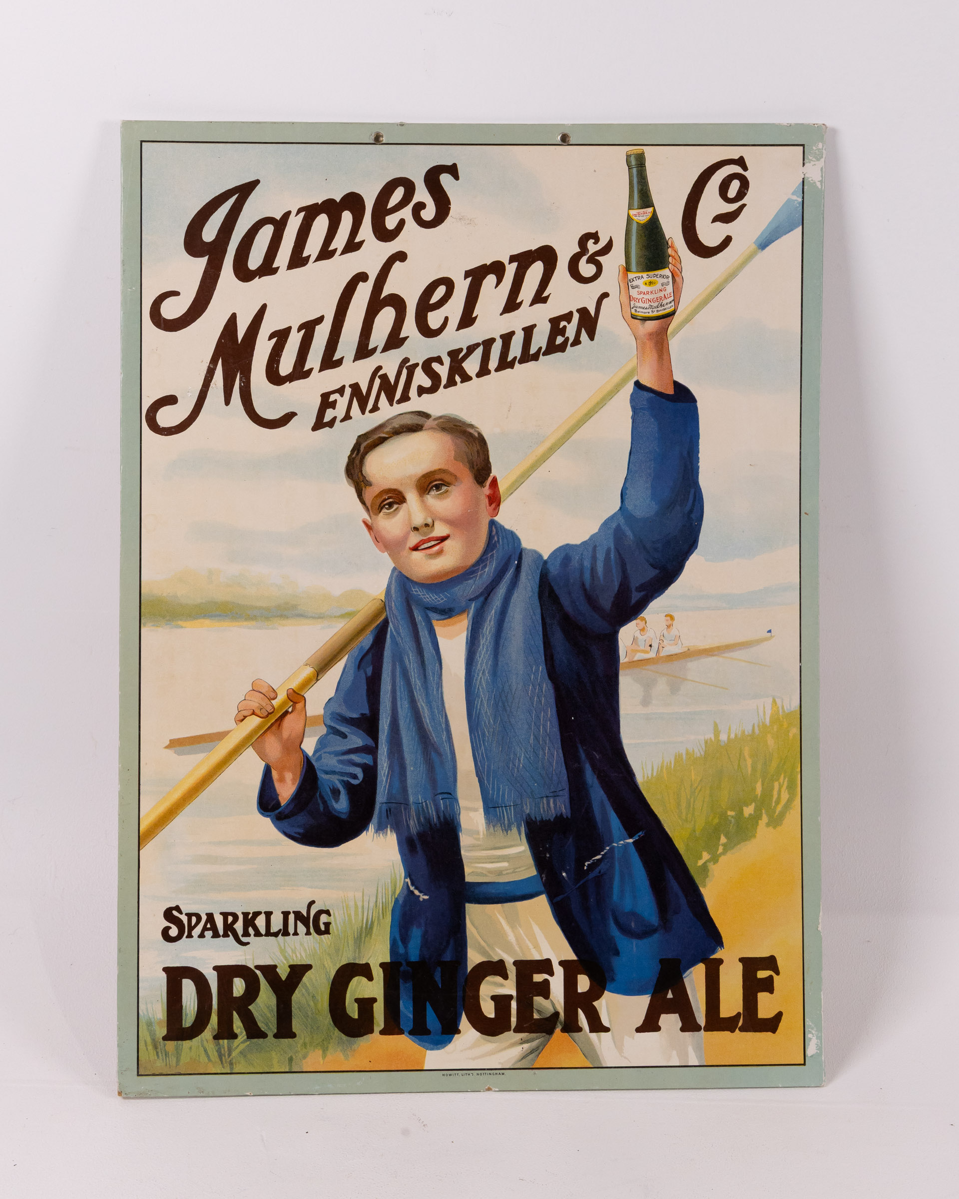 Original James Mulhern Enniskillen Advertising Card