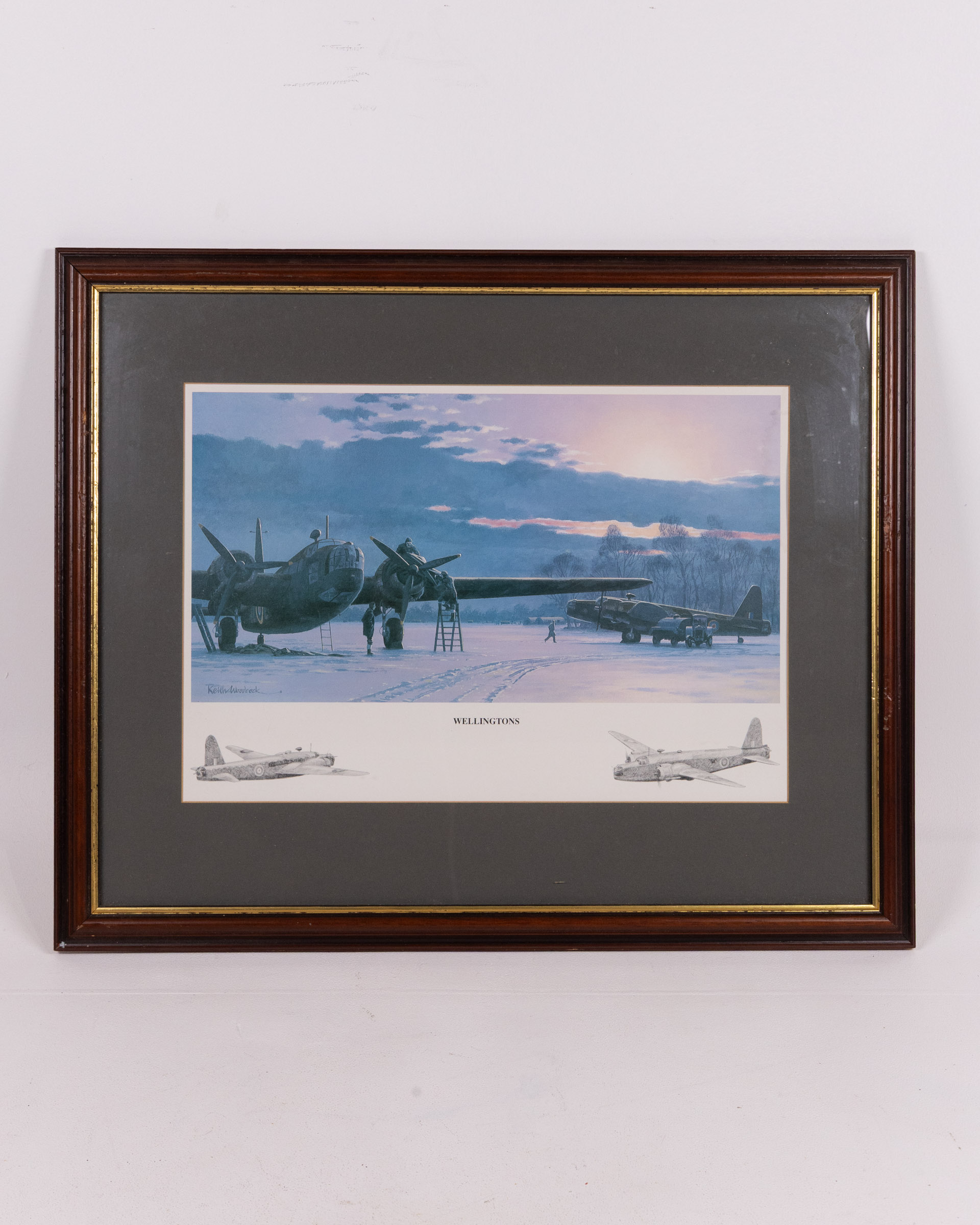 Keith Woodcock ‘Wellingtons’ Framed Print