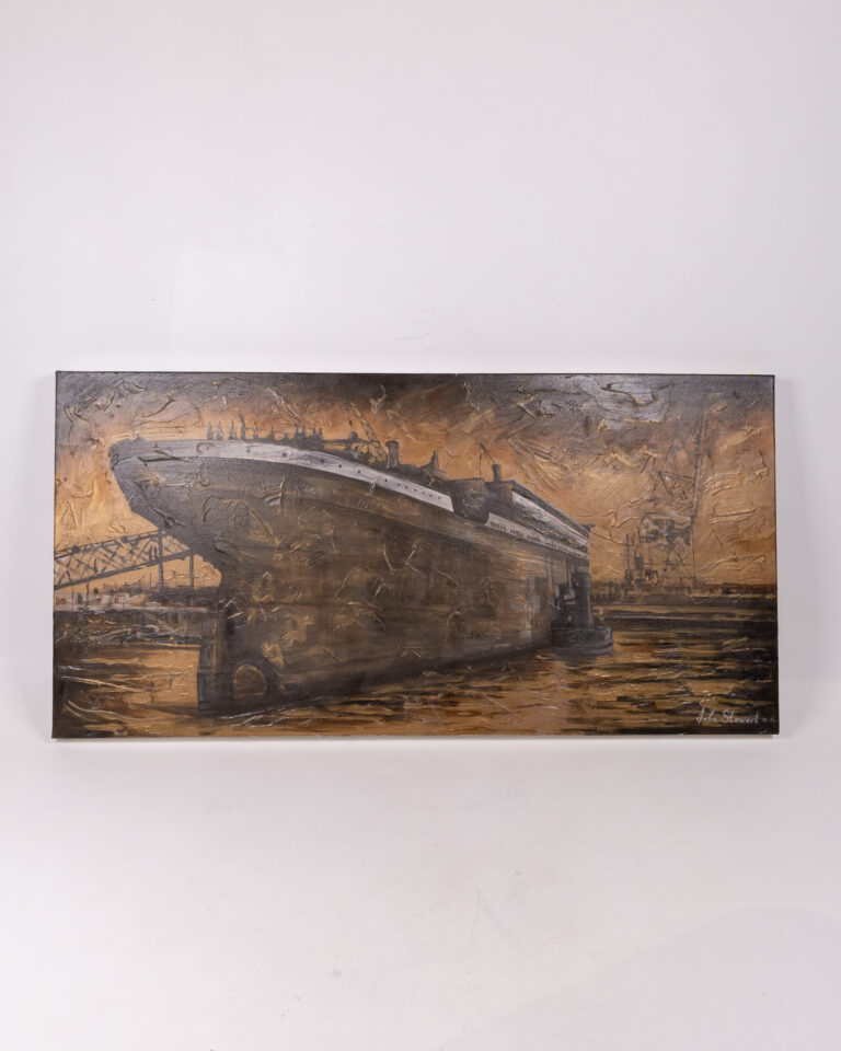 John Stewart Titanic Oil Painting