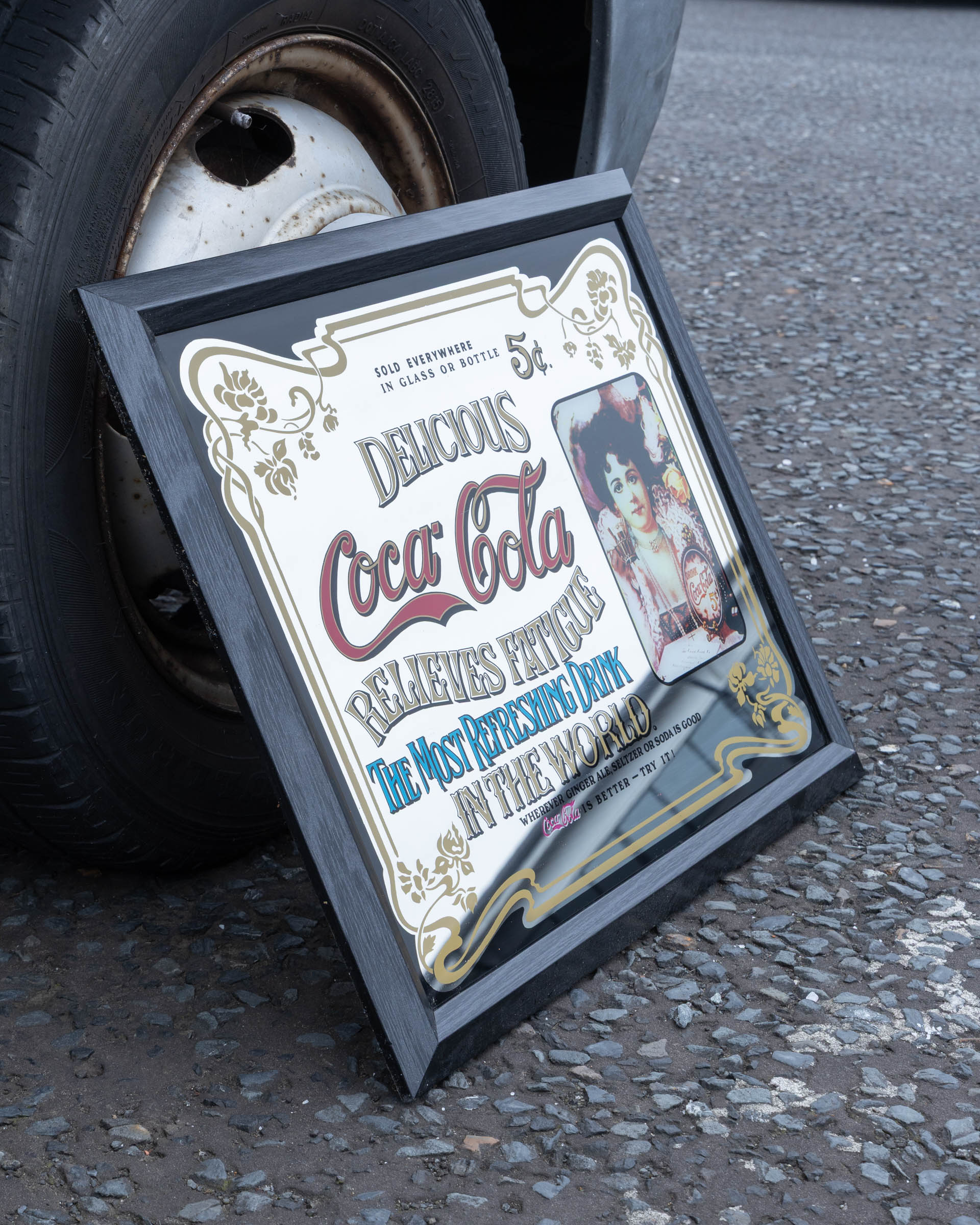 Vintage Coca-Cola Advertising Mirror - On The Square Emporium