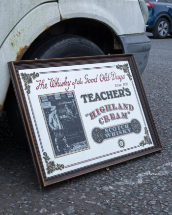 Teacher’s Highland Cream Whisky Mirror