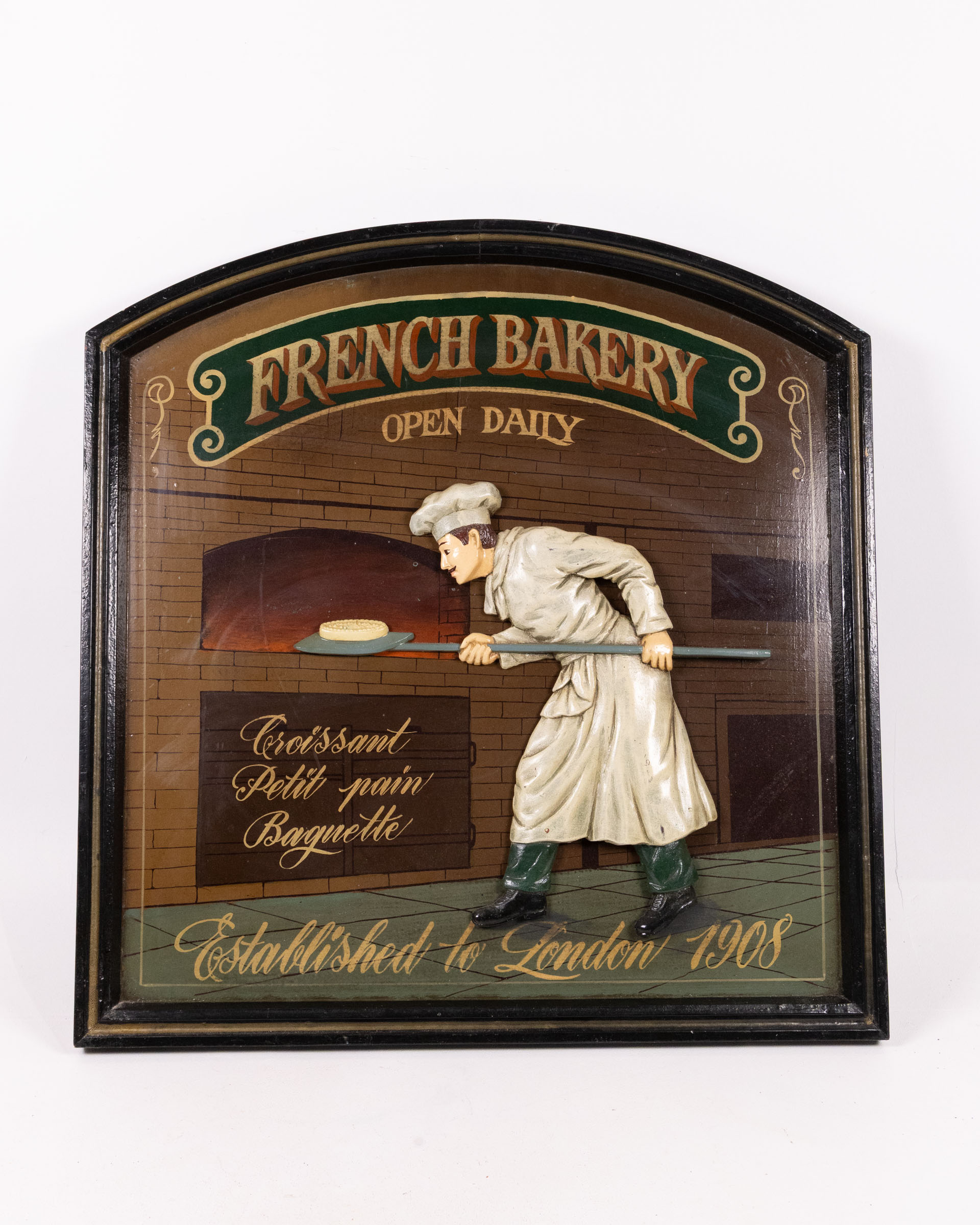 Vintage French Bakery Advertising Sign