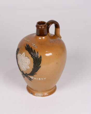 Vintage J R D Fine Old Scotch Whiskey Stoneware Jug