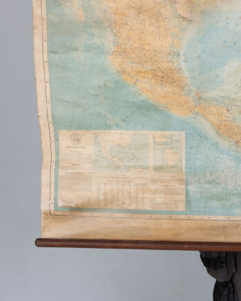 Vintage ‘Mexico, Central America and the West Indies’ Map