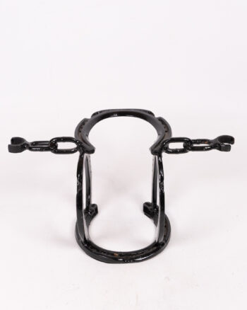 Bespoke Black Horseshoe Bottle Holder