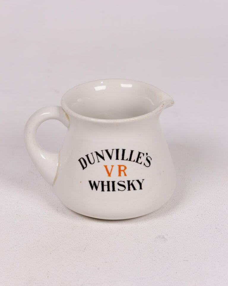 Dunville's VR Whisky Ceramic Jug
