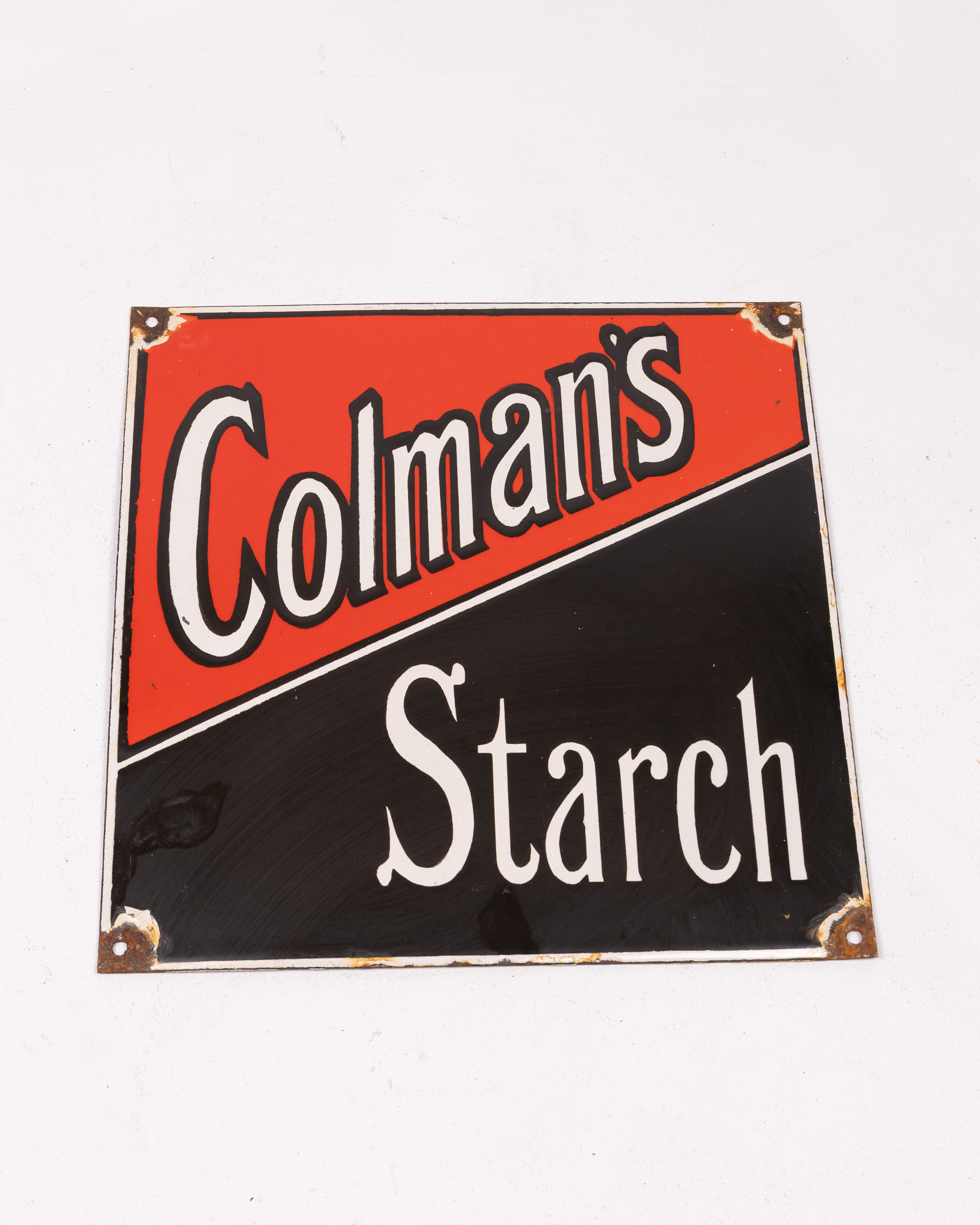 Colman’s Starch Enamel Sign