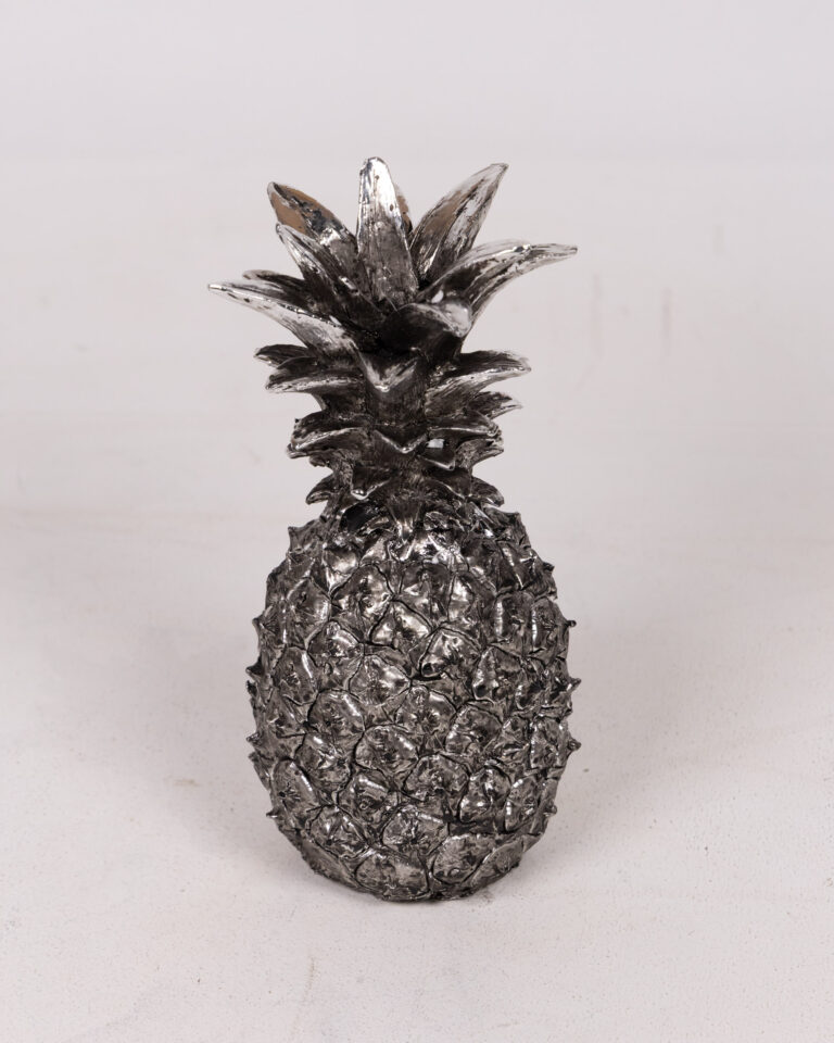Silver Pineapple Ornament