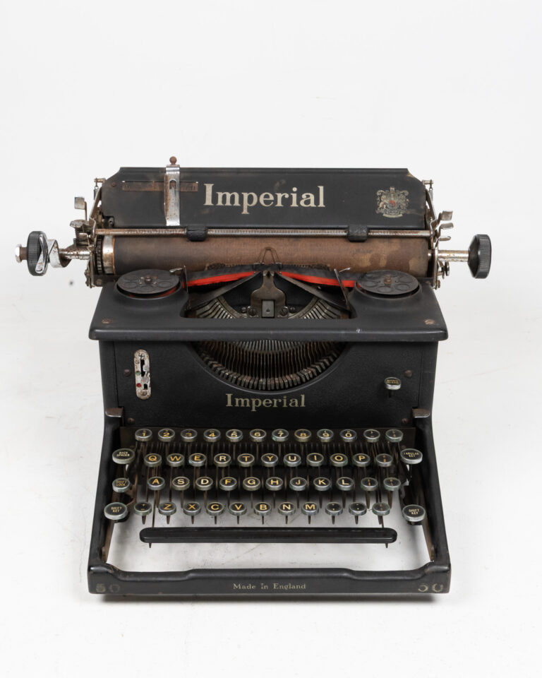 Vintage Black Imperial Typewriter