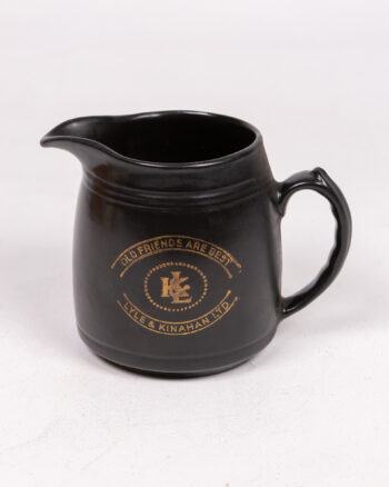 Lyle & Kinahan Black Ceramic Jug