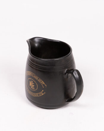 Lyle & Kinahan Black Ceramic Jug
