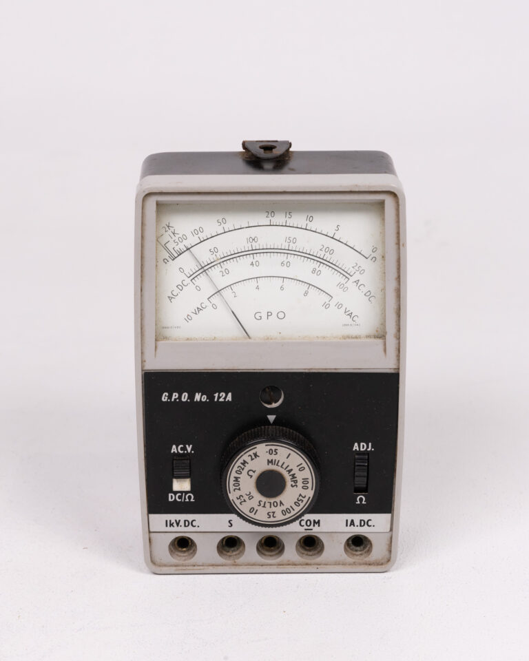 Vintage GPO No. 12A Multirange Meter w/ Leather Case
