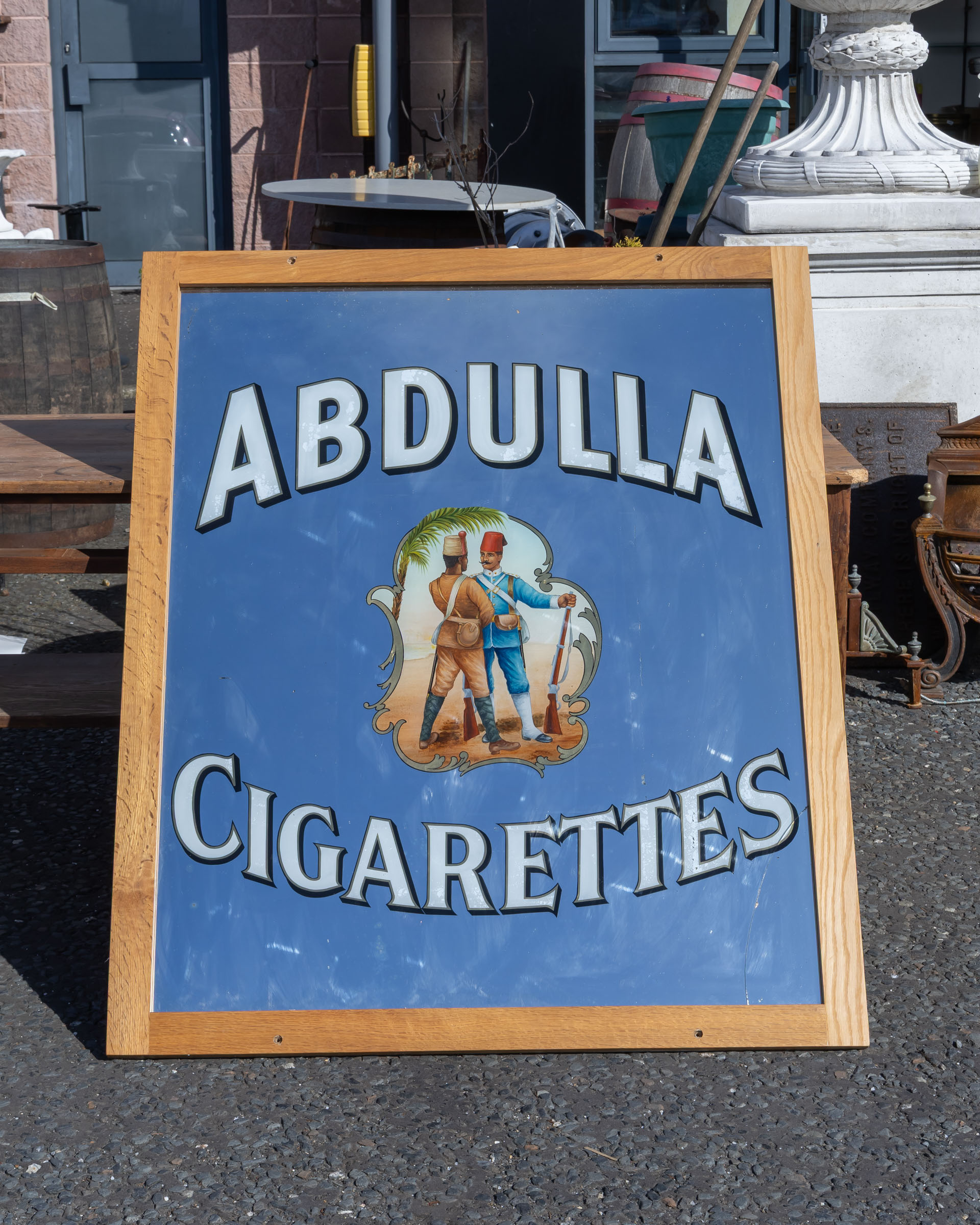 Abdulla Cigarettes Vintage Advertising Mirror