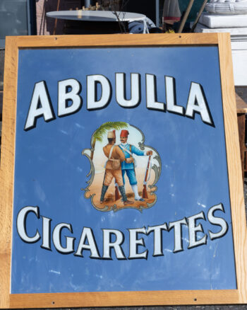 Abdulla Cigarettes Vintage Advertising Mirror