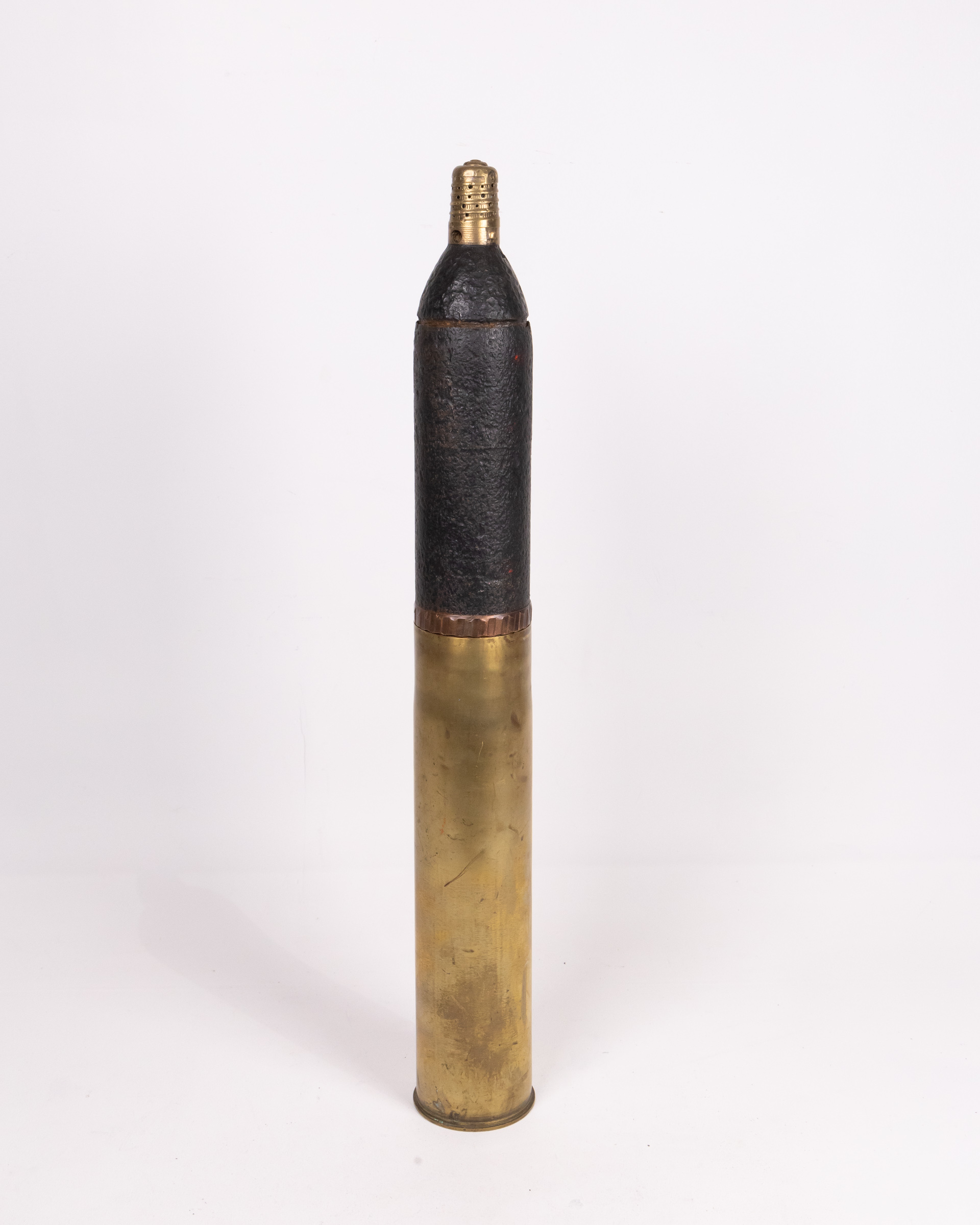 WWI French 75mm Beehive Inert Shell