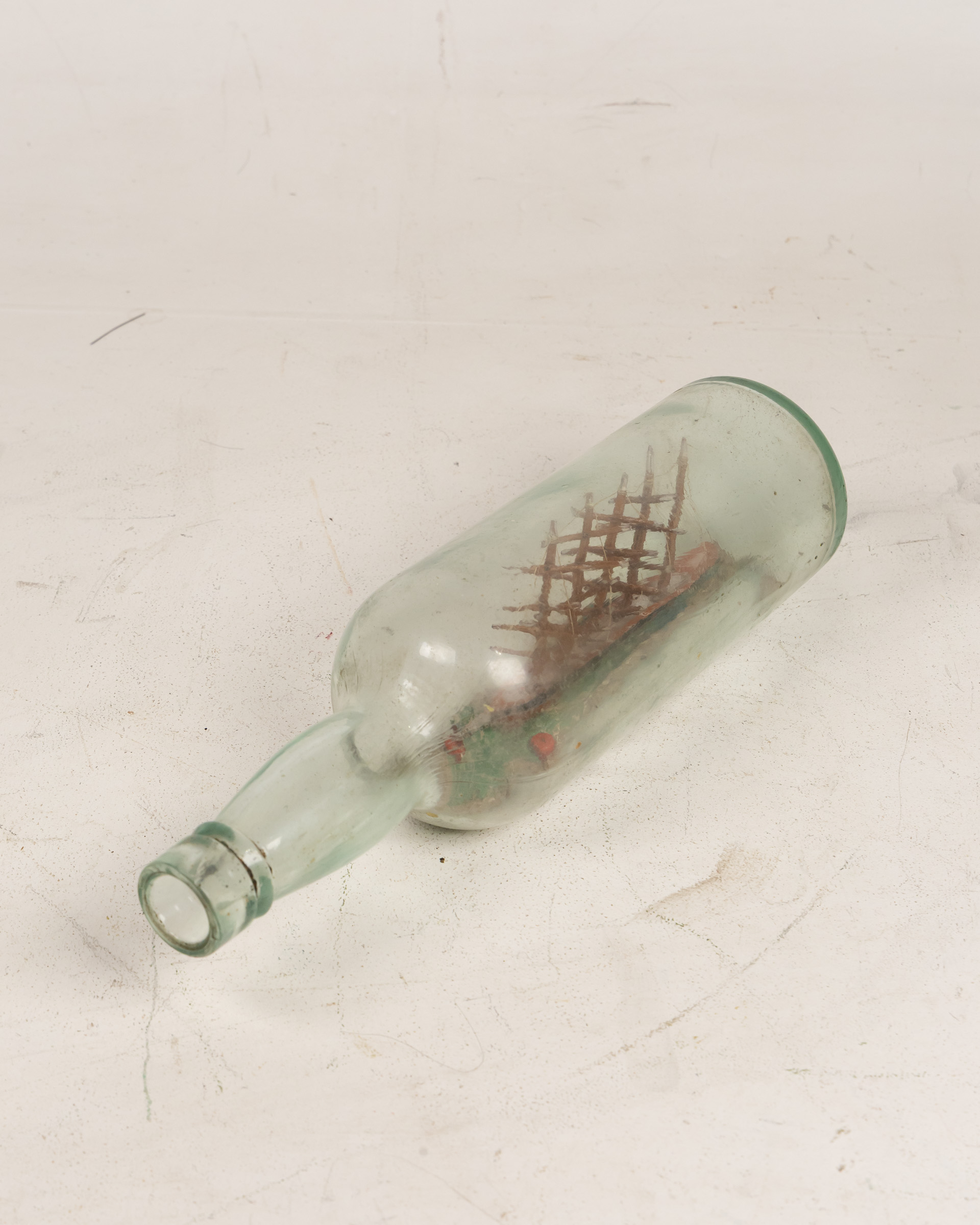 Vintage Ship in a Bottle