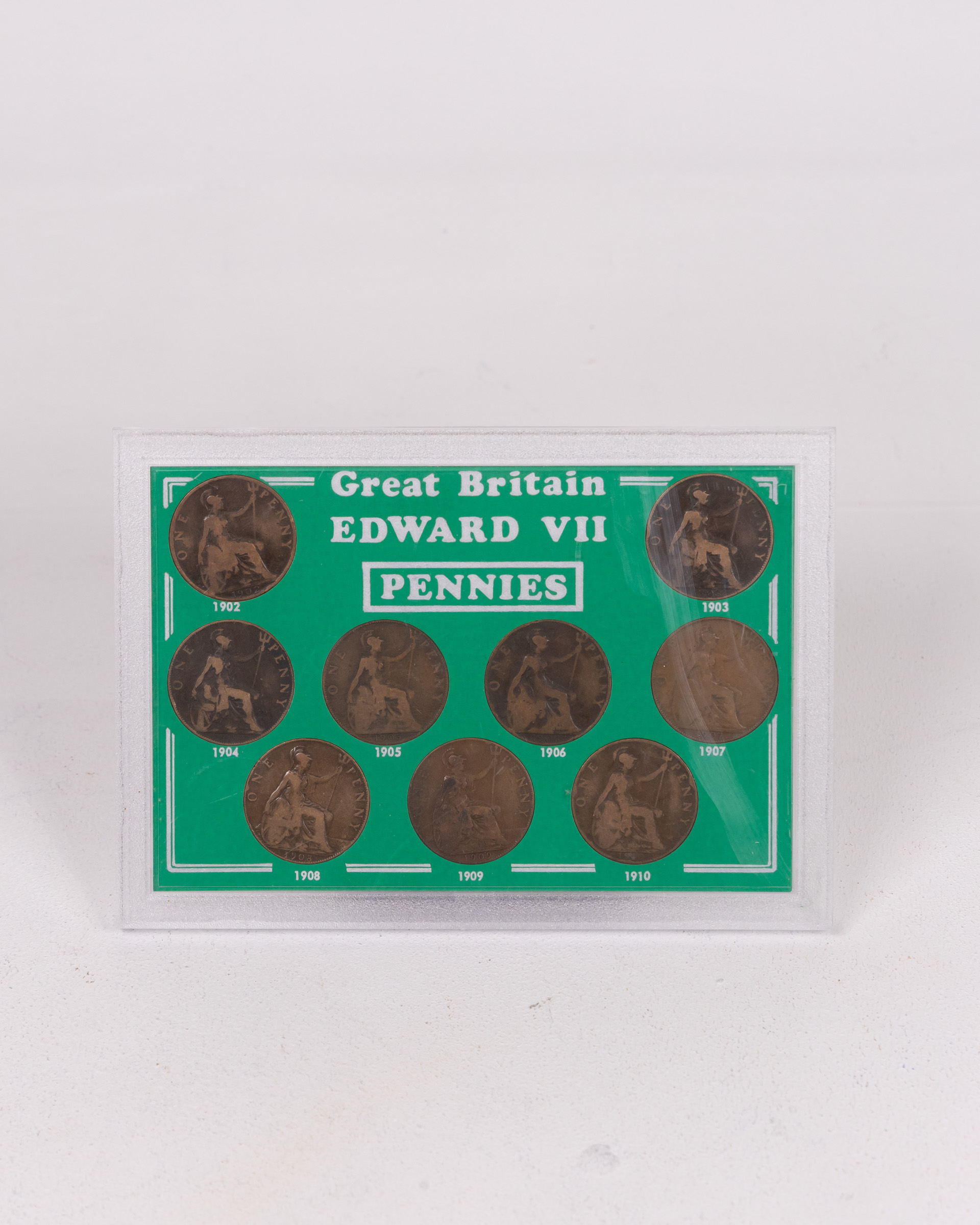 Edward VII 1902-1910 Penny Coin Set