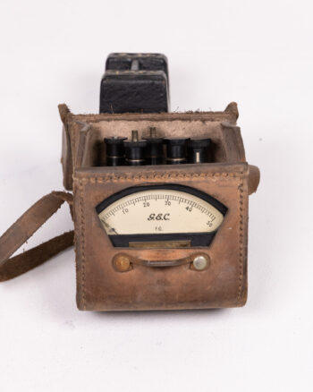 Vintage GEC F.G. Meter in Leather Case