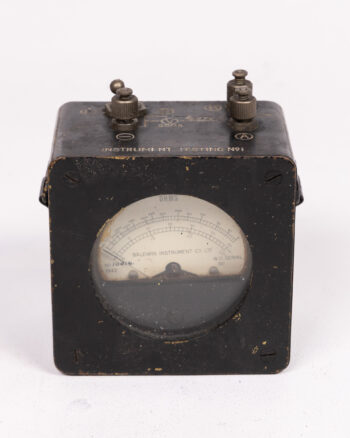 Baldwin Instrument Testing No1 – Vintage Ohms Meter
