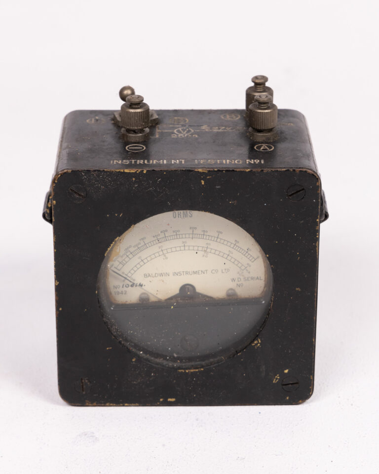 Baldwin Instrument Testing No1 - Vintage Ohms Meter